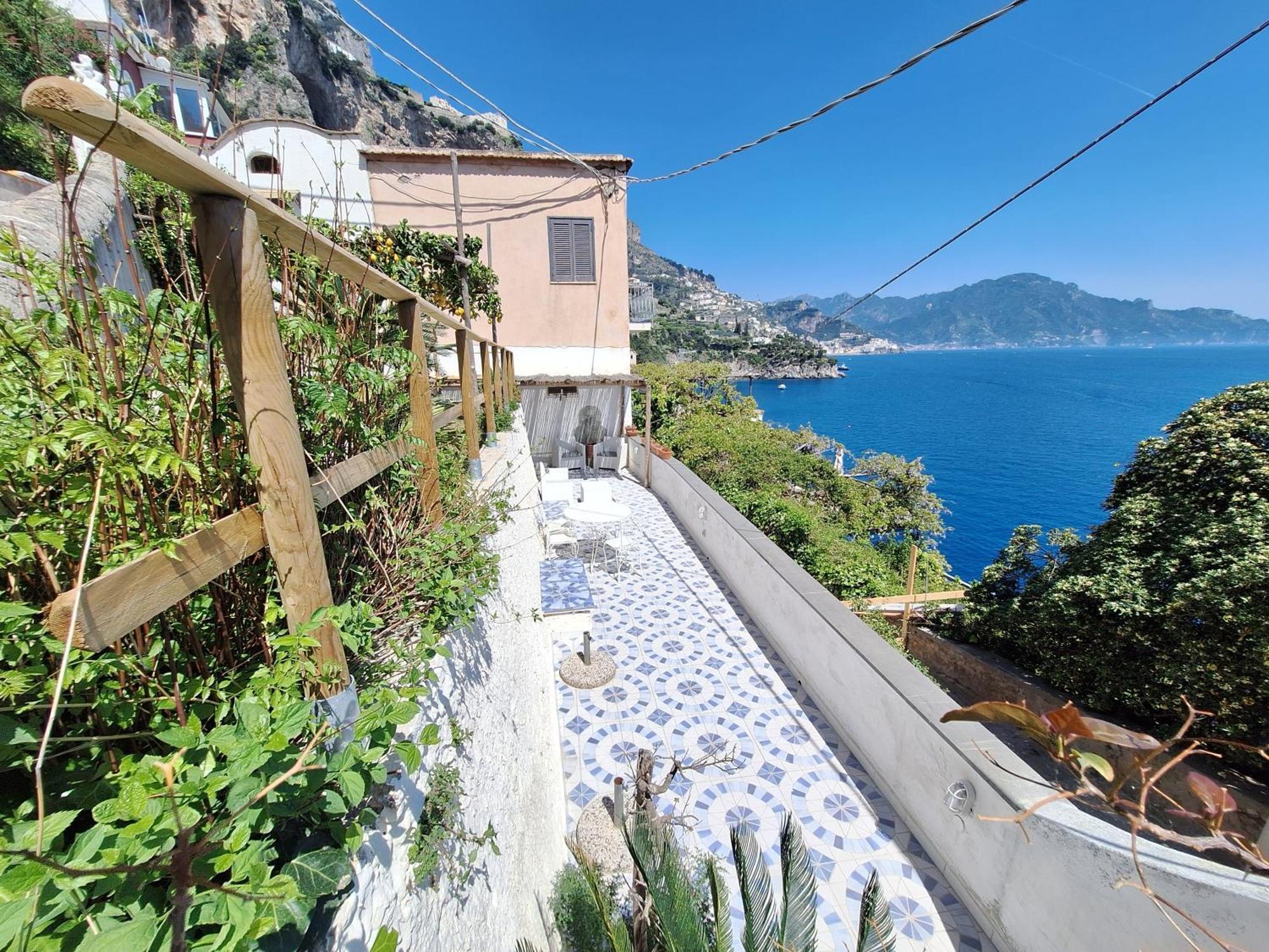 Villa Gianna Amalfi Coast Conca dei Marini Zewnętrze zdjęcie